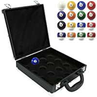 Los mejores  - Jacksking Billar Pool Balls Estuche de Viaje Snooker Bolas de Billar Caja de Almacenamiento Estuche de Piscina Pool…
